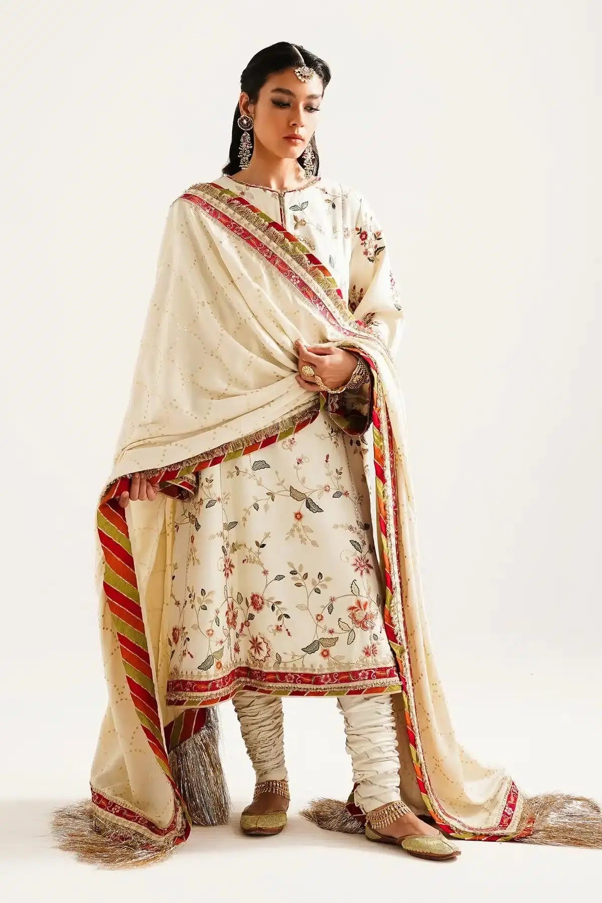 Zara ShahJahan | Winter Shawl 23 | - Pakistani Designer Dress - by Zara Shahjahan | Type: Luxury - 100% Original at Saira Sultan