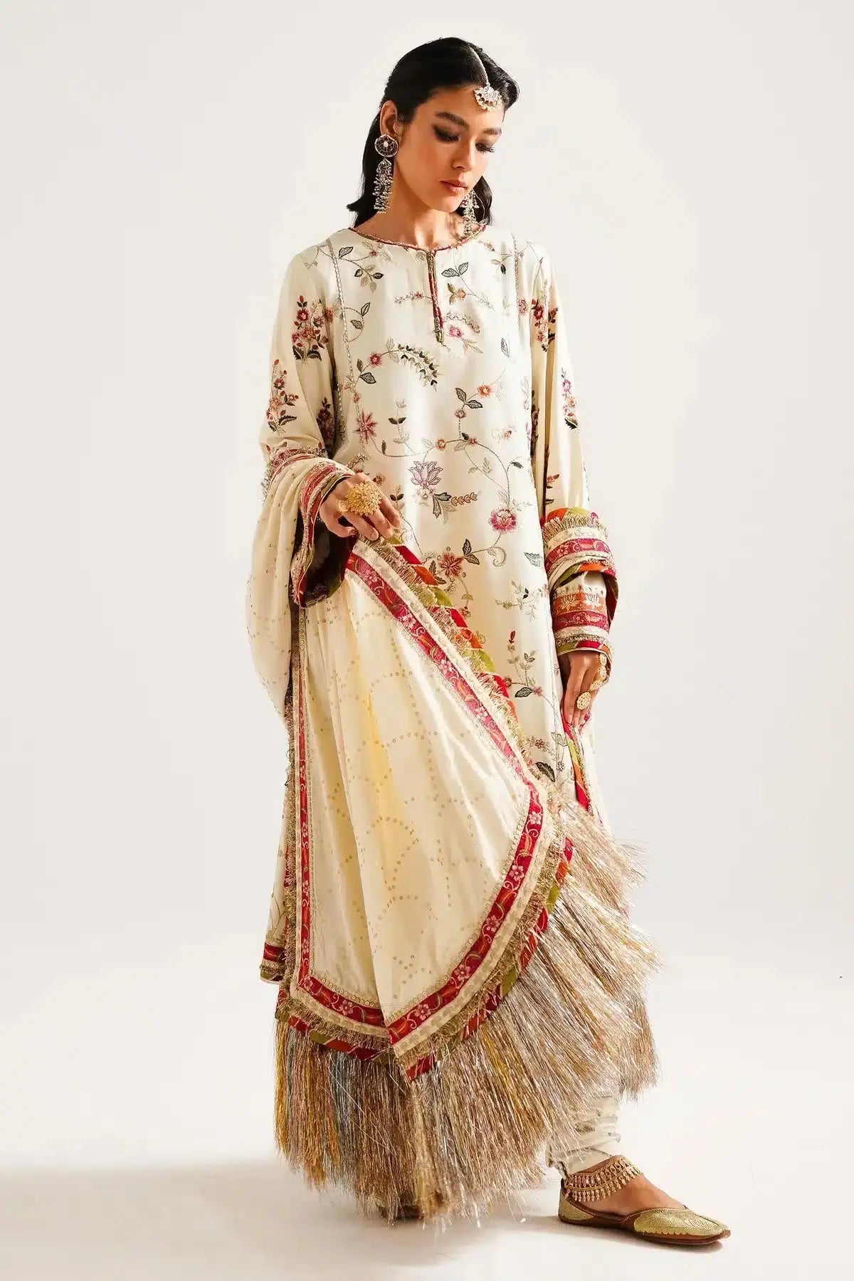 Zara ShahJahan | Winter Shawl 23 | - Pakistani Designer Dress - by Zara Shahjahan | Type: Luxury - 100% Original at Saira Sultan