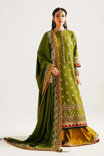 Zara ShahJahan | Winter Shawl 23 | WS23-D6 - Pakistani Designer Dress - by Zara Shahjahan | Type: Luxury - 100% Original at Saira Sultan