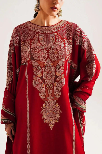 Zara ShahJahan | Winter Shawl 23 | WS23-D8 - Pakistani Designer Dress - by Zara Shahjahan | Type: Luxury - 100% Original at Saira Sultan