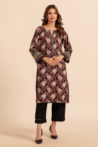 Bonanza Satrangi | Black Khaddar 2 Piece (WS6242P01) 8 Black