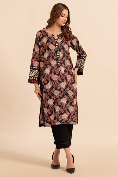Bonanza Satrangi | Black Khaddar 2 Piece (WS6242P01) 10 Black