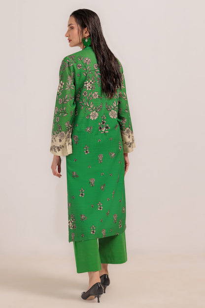 Bonanza Satrangi | Green Khaddar 2 Piece (WS6242P11) 12 Green
