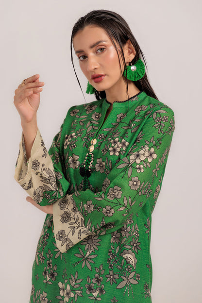 Bonanza Satrangi | Green Khaddar 2 Piece (WS6242P11) 16 Green