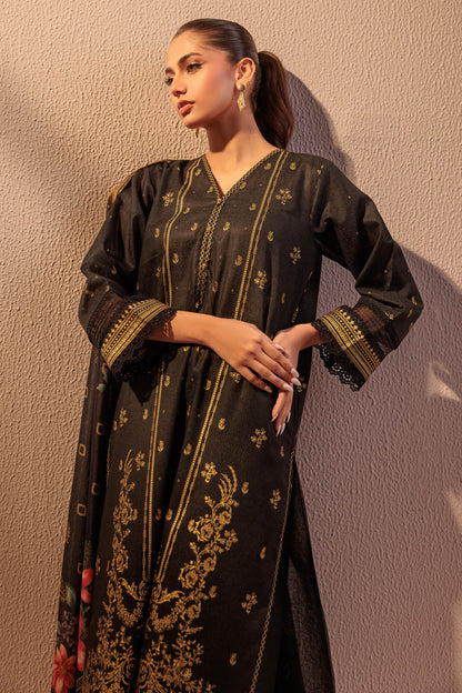 Bonanza Satrangi | Black Ayudia 3 Piece (WS6243P08) 14 Black