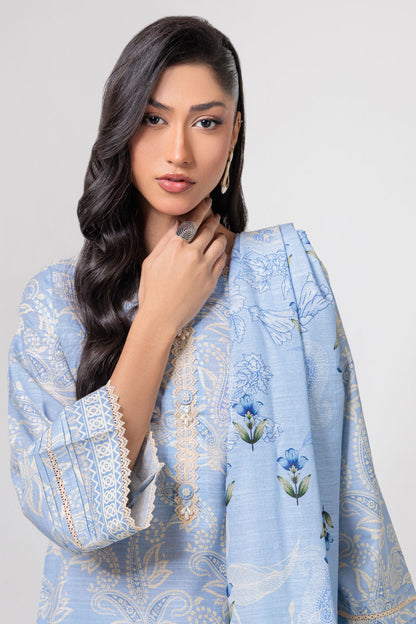 Bonanza Satrangi | Purple Khaddar 3 Piece (WS6243P40) 12 Purple