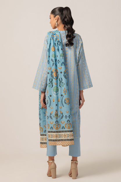 Bonanza Satrangi | Cyan Khaddar 3 Piece (WS6243P49) 12 Cyan