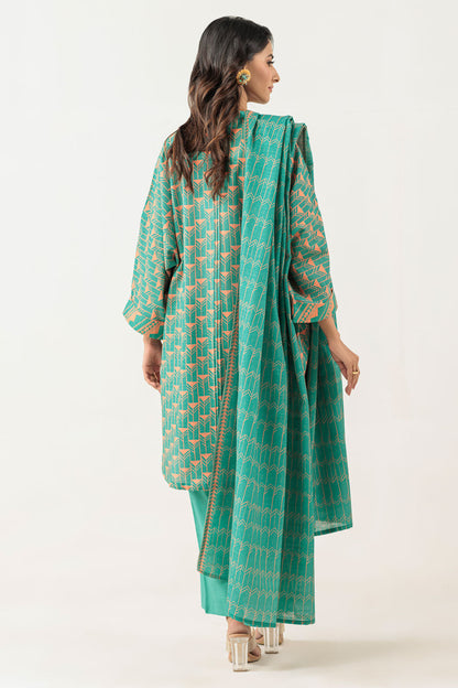 Bonanza Satrangi | Green Khaddar 3 Piece (WS6243P50) 16 Green