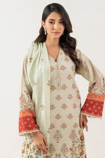 Bonanza Satrangi | Mint Khaddar 3 Piece (WS6243P57) 12 Mint