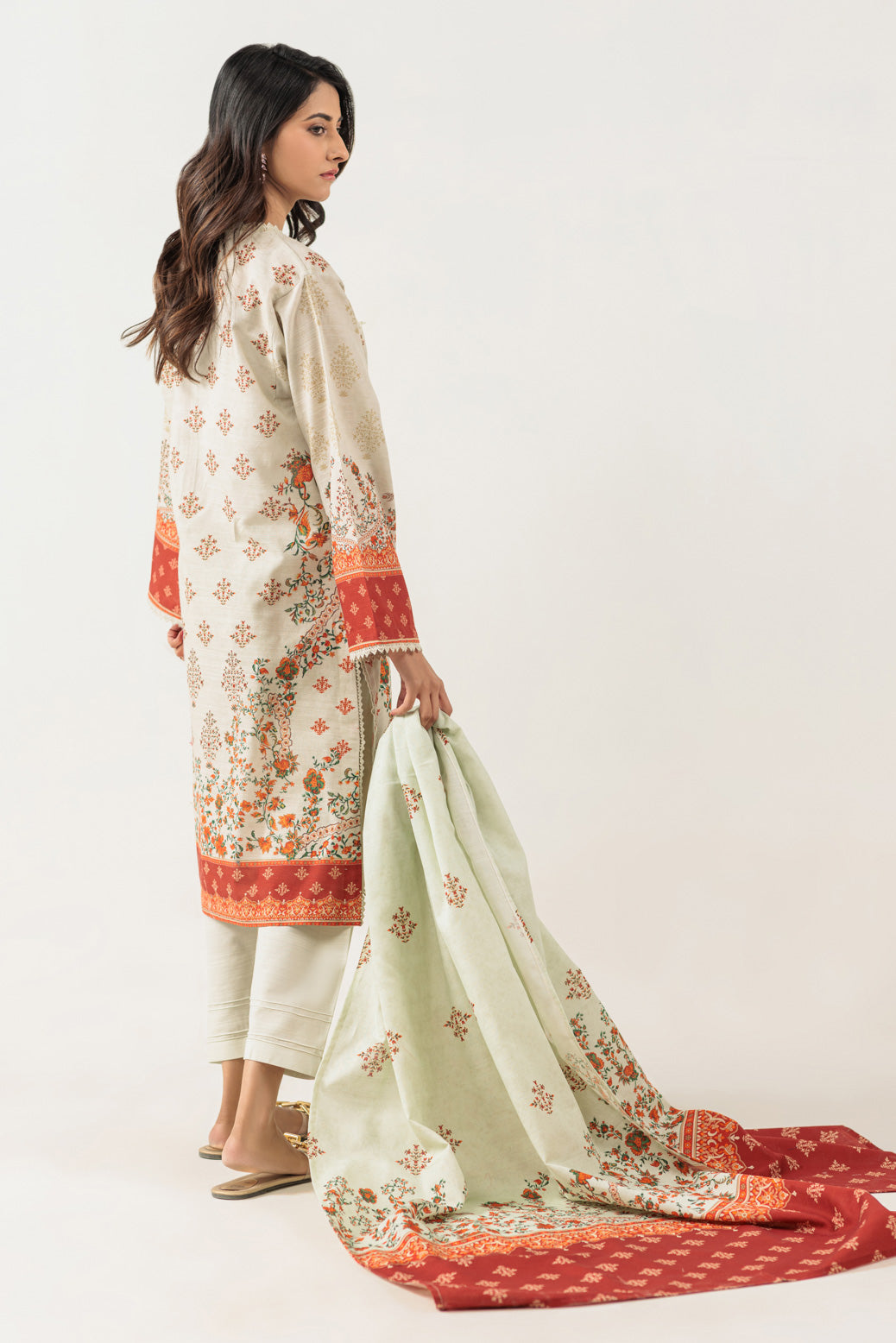 Bonanza Satrangi | Mint Khaddar 3 Piece (WS6243P57) 16 Mint