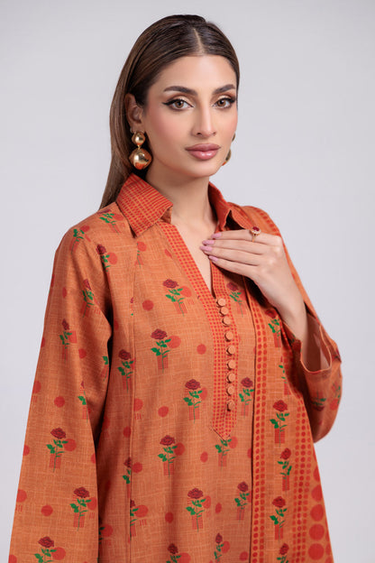 Bonanza Satrangi | Rust Khaddar 3 Piece (WS6243P84) 10 Rust
