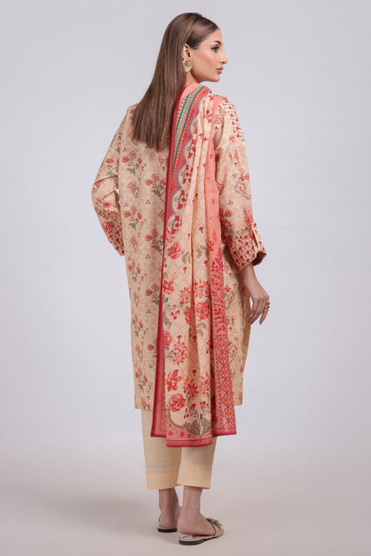 Bonanza Satrangi | Beige Khaddar 3 Piece (WS6243P89) 16 Beige