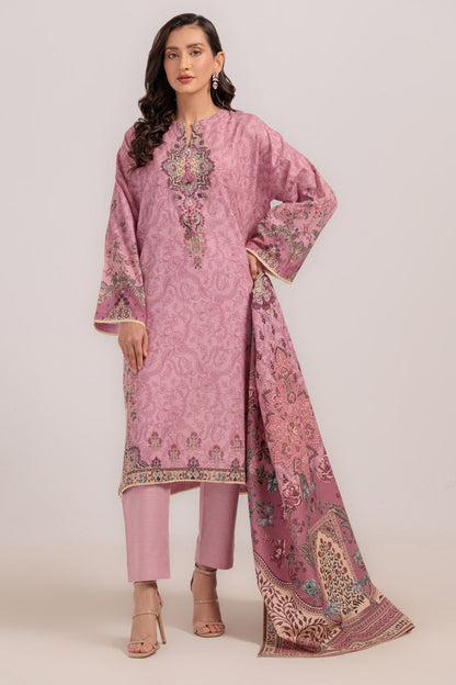 Bonanza Satrangi | Pink Khaddar 3 Piece (WS6243P99) 10 Pink