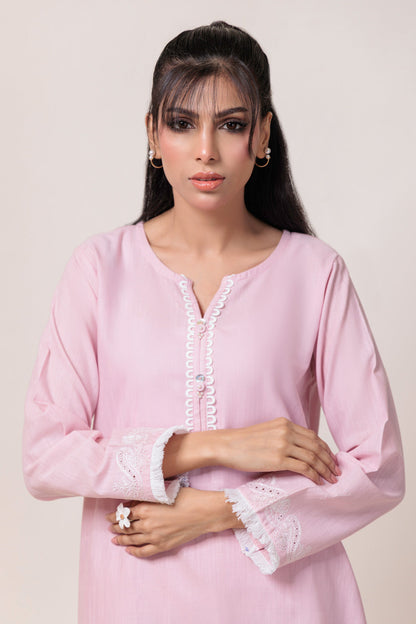 Bonanza Satrangi | Pink Khaddar 2 Piece (WS7242P03) 12 Pink