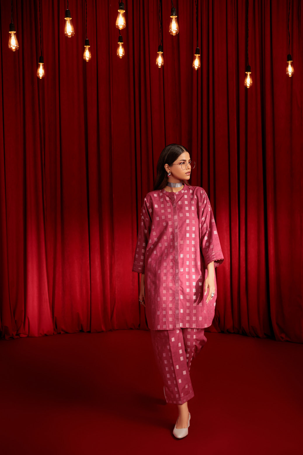 Bonanza Satrangi | Maroon Jacquard 2 Piece (WS7242P04) 12 Maroon