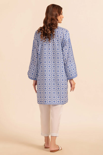 Bonanza Satrangi | Blue Poly Crepe 2 Piece (WS7242P09) 16 Blue