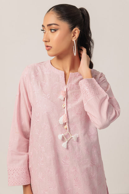 Bonanza Satrangi | Pink Khaddar 2 Piece (WS7242P22) 12 Pink