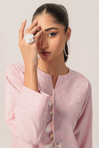 Bonanza Satrangi | Pink Khaddar 2 Piece (WS7242P22) 14 Pink