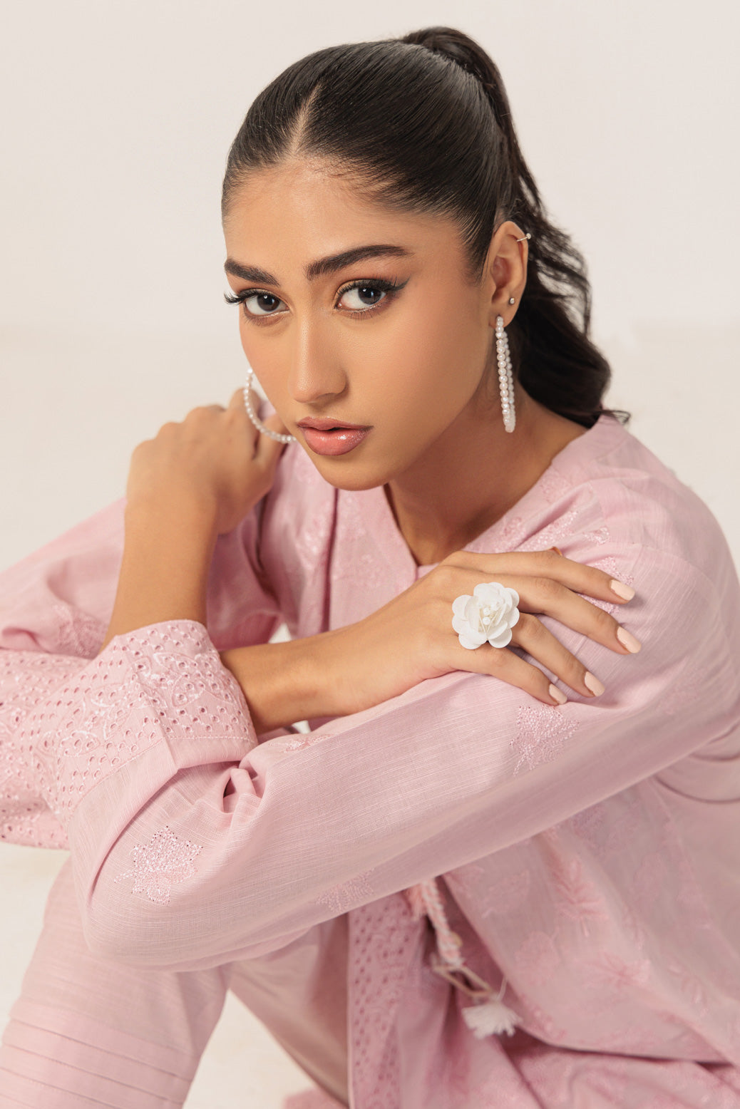 Bonanza Satrangi | Pink Khaddar 2 Piece (WS7242P22) 16 Pink