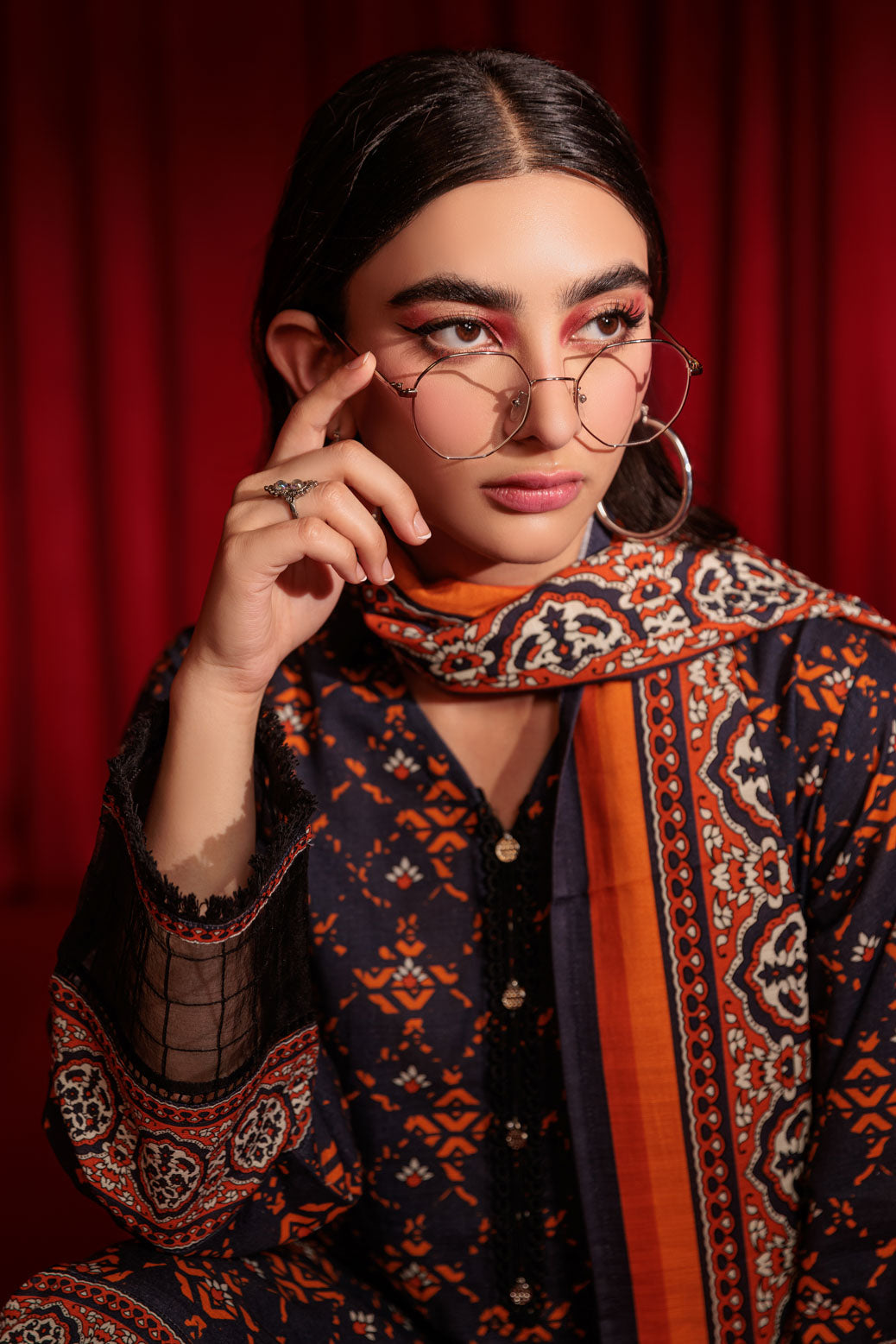 Bonanza Satrangi | Blue Khaddar 3 Piece (WS7243P02) 10 Blue