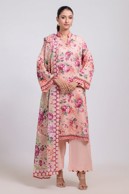 Bonanza Satrangi | Peach Khaddar 3 Piece (WS7243P48) 14 Peach