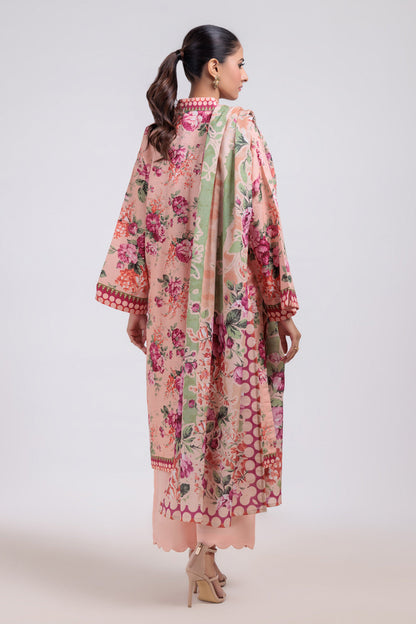 Bonanza Satrangi | Peach Khaddar 3 Piece (WS7243P48) 16 Peach