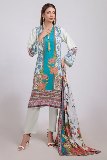 Bonanza Satrangi | O White Viscose 3 Piece (WS7243P52) 8 White