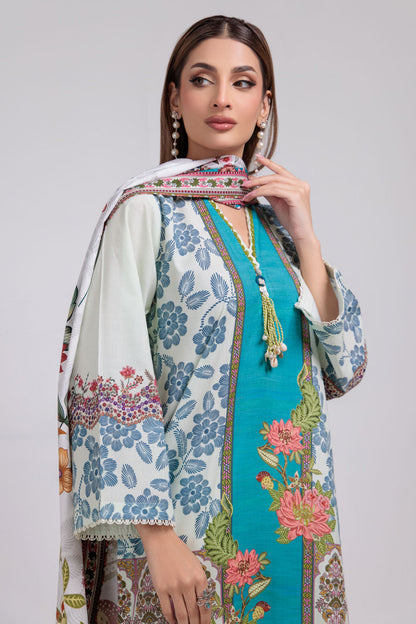 Bonanza Satrangi | O White Viscose 3 Piece (WS7243P52) 12 White