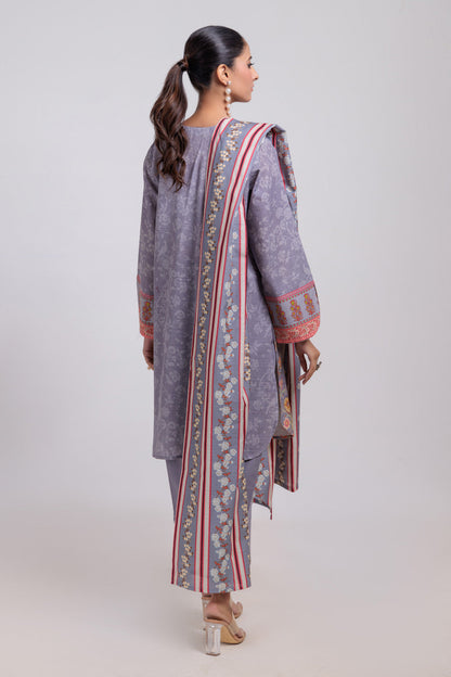Bonanza Satrangi | Grey Khaddar 3 Piece (WS7243P54) 16 Grey