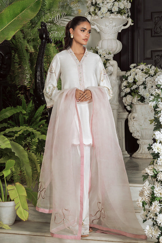 Wardha Saleem | Zimal Silk Edit | Elara - Pakistani Designer Dress - by Wardha Saleem - Type : Ladies Clothes - 100% Original at Saira Sultan