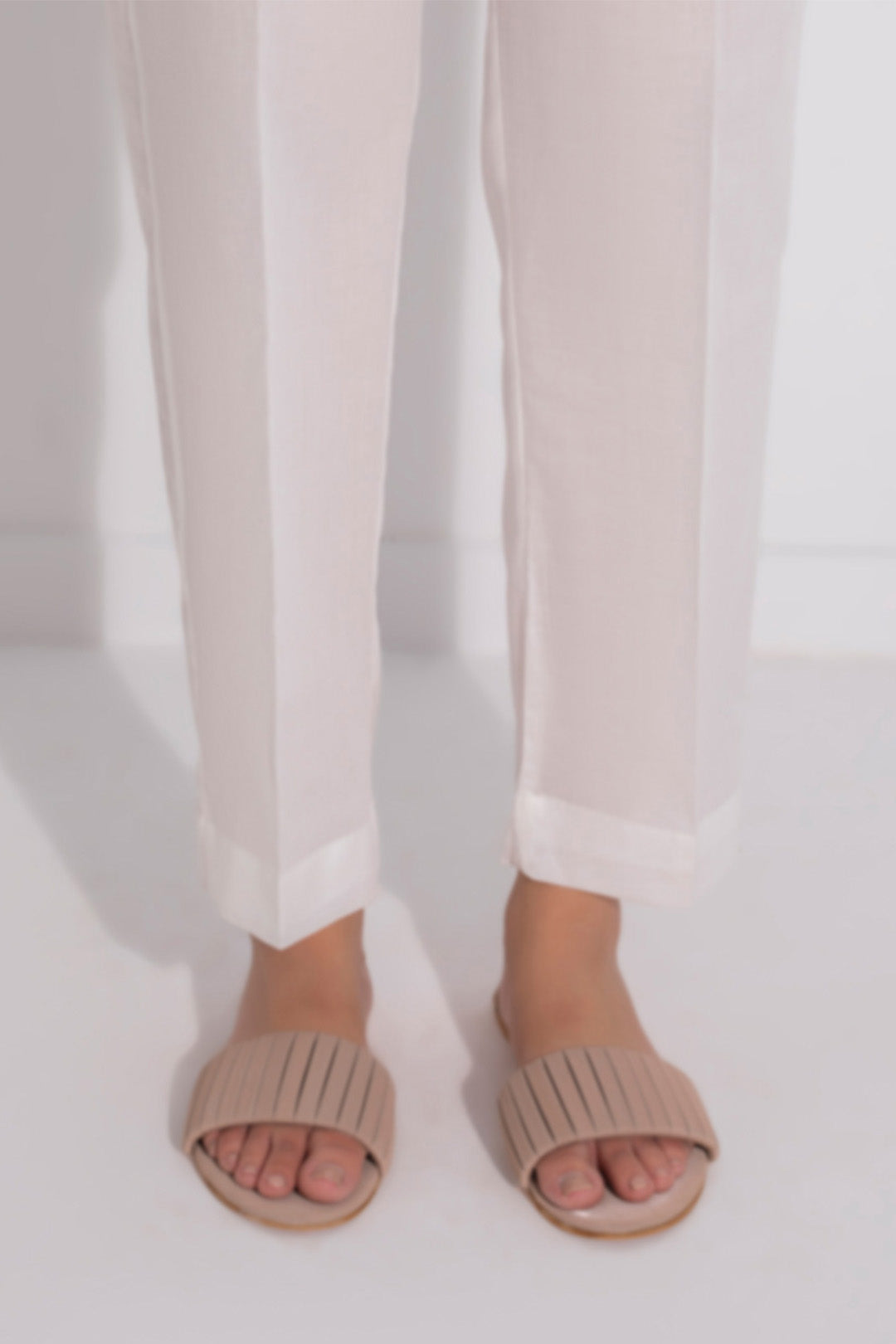 Zellbury | Unstitched Cambric Trouser | Unstitched Trouser
