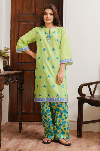 Zellbury | Unstitched 2 Piece Cambric | Embroidered Shirt Shalwar - 0023