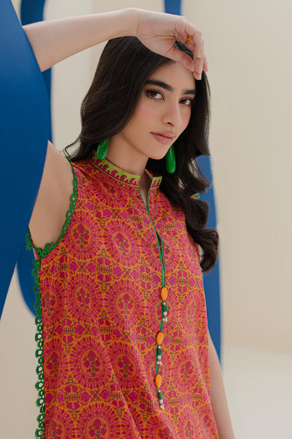 Zellbury | Unstitched 2 Piece Cambric | Embroidered Shirt Shalwar - 0024 Default Title