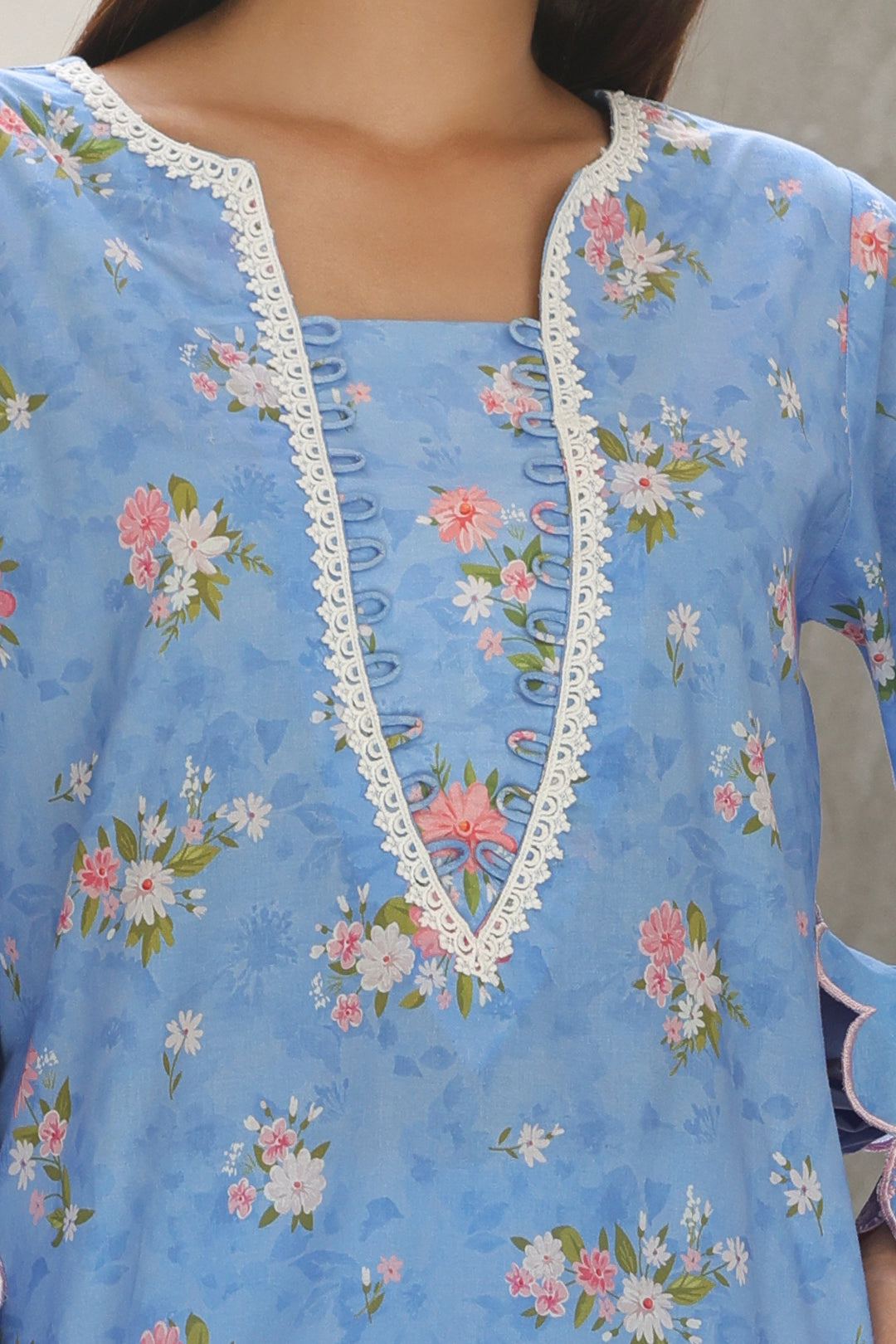 Zellbury | Unstitched 3 Piece Cambric | Embroidered Shirt Shalwar Dupatta - 0068