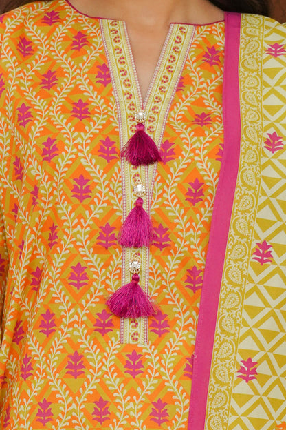 Zellbury | Unstitched 2 Piece Cambric | Shirt Dupatta - 0005