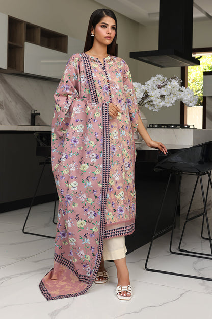 Zellbury | Unstitched 2 Piece Cambric | Shirt Dupatta - 0007