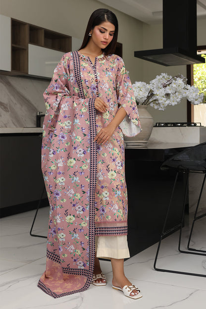 Zellbury | Unstitched 2 Piece Cambric | Shirt Dupatta - 0007