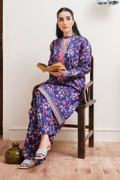 Zellbury | Unstitched 2 Piece Cambric | Shirt Shalwar - 0012