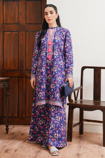 Zellbury | Unstitched 2 Piece Cambric | Shirt Shalwar - 0012