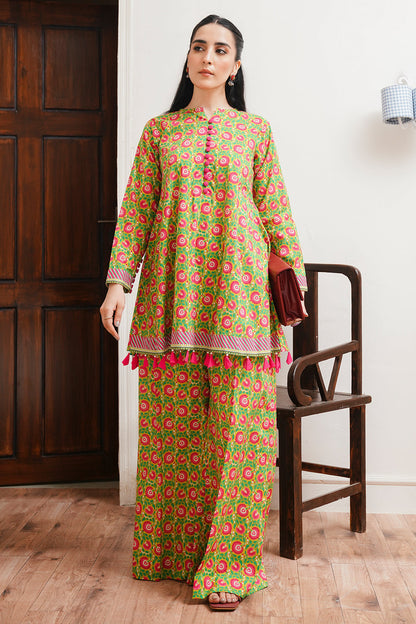 Zellbury | Unstitched 2 Piece Cambric | Shirt Shalwar - 0013