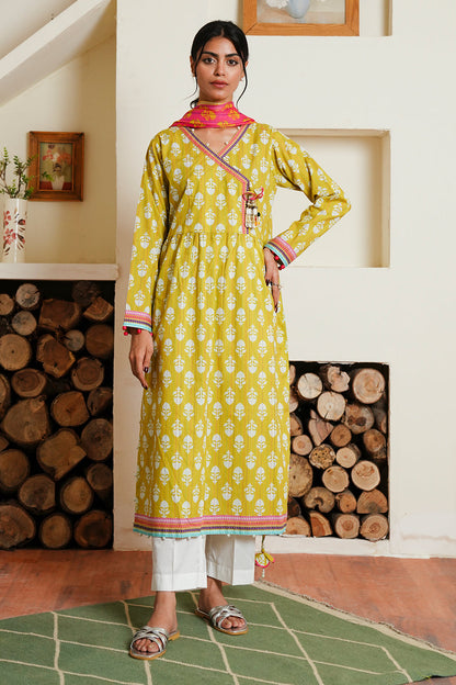 Zellbury | Unstitched 2 Piece Cambric | Shirt Dupatta - 0089