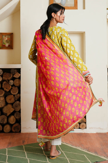 Zellbury | Unstitched 2 Piece Cambric | Shirt Dupatta - 0089