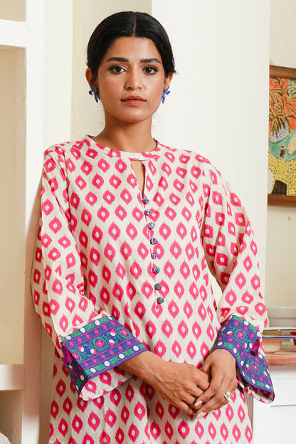 Zellbury | Unstitched 2 Piece Cambric | Shirt Shalwar - 0098 Default Title