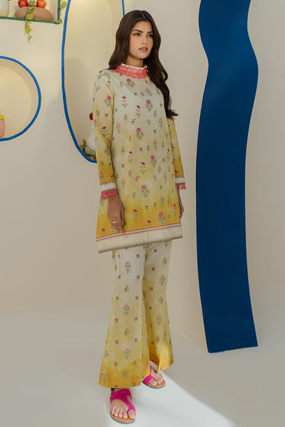 Zellbury | Unstitched 2 Piece Cambric | Shirt Shalwar - 0101
