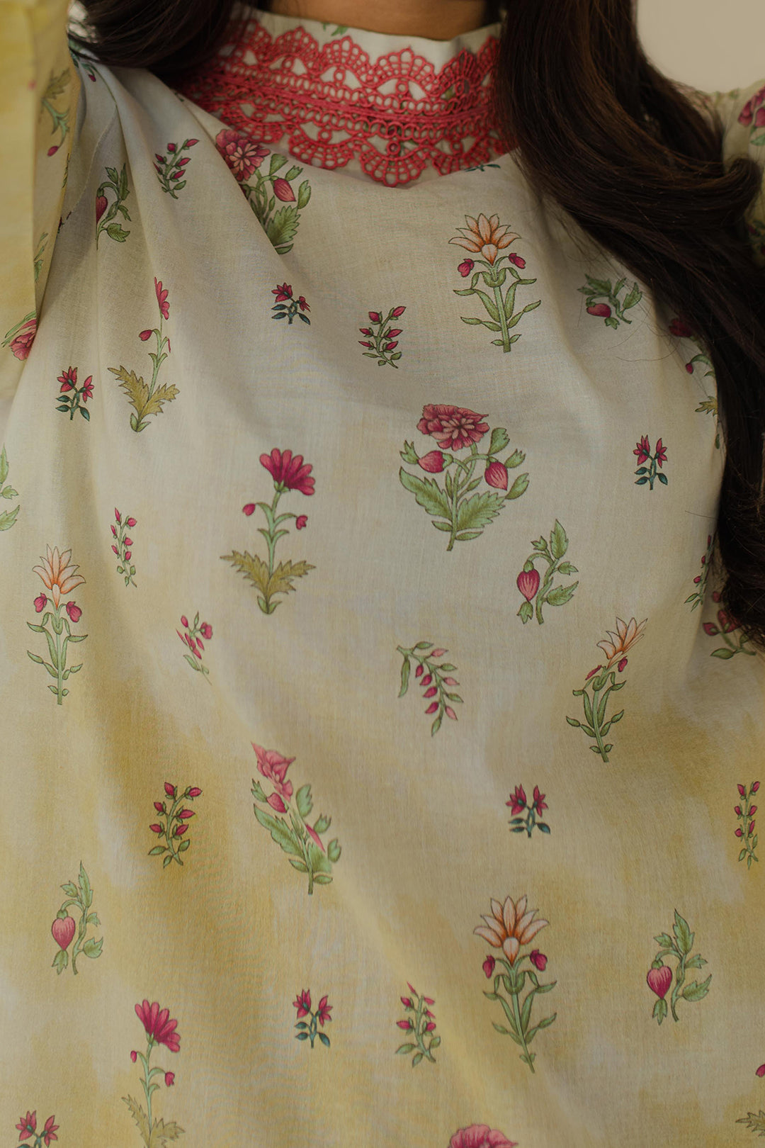 Zellbury | Unstitched 2 Piece Cambric | Shirt Shalwar - 0101