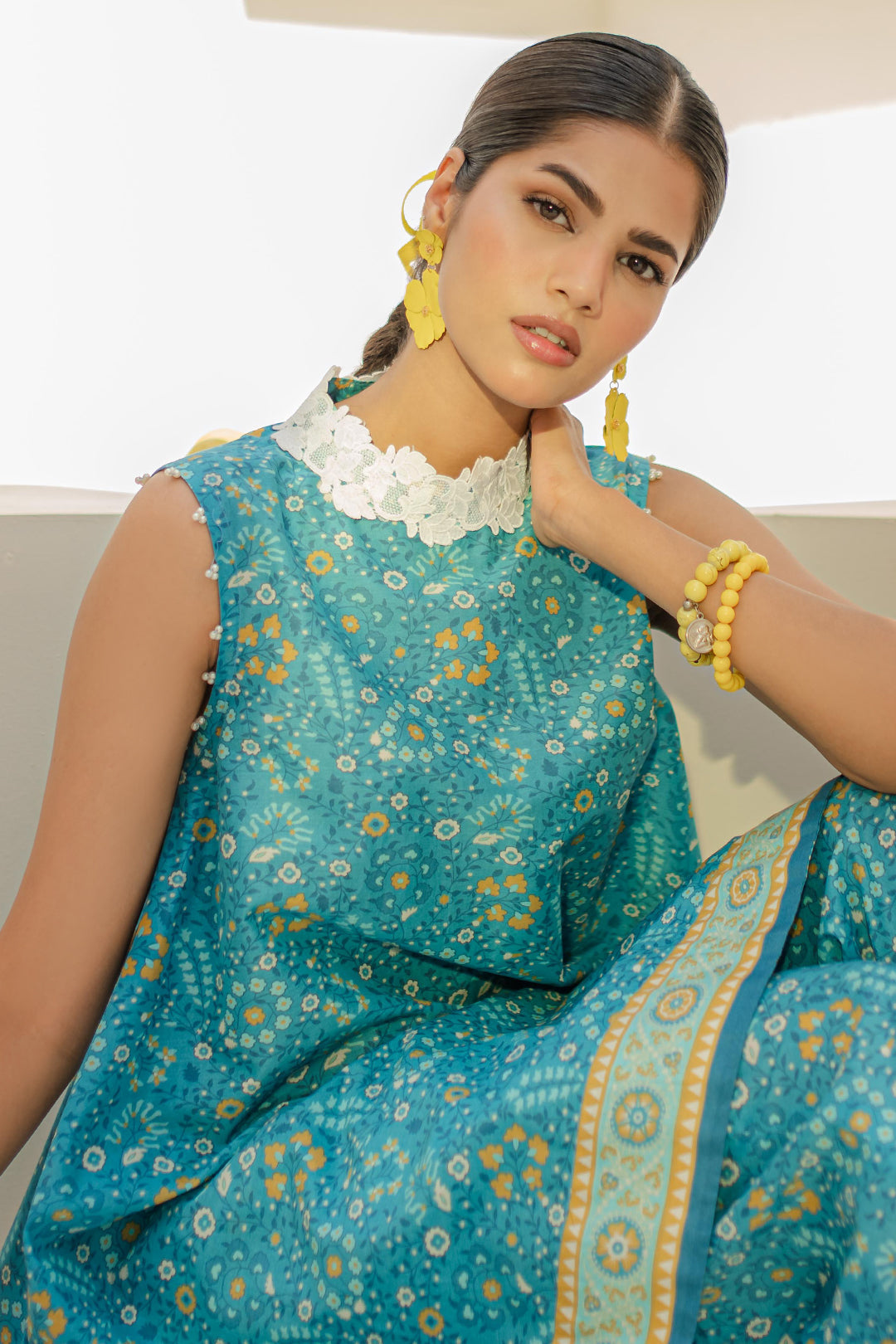 Zellbury | Unstitched 2 Piece Cambric | Shirt Shalwar - 0103 Default Title