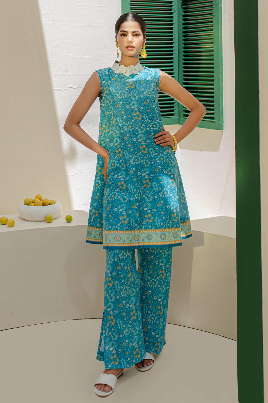 Zellbury | Unstitched 2 Piece Cambric | Shirt Shalwar - 0103