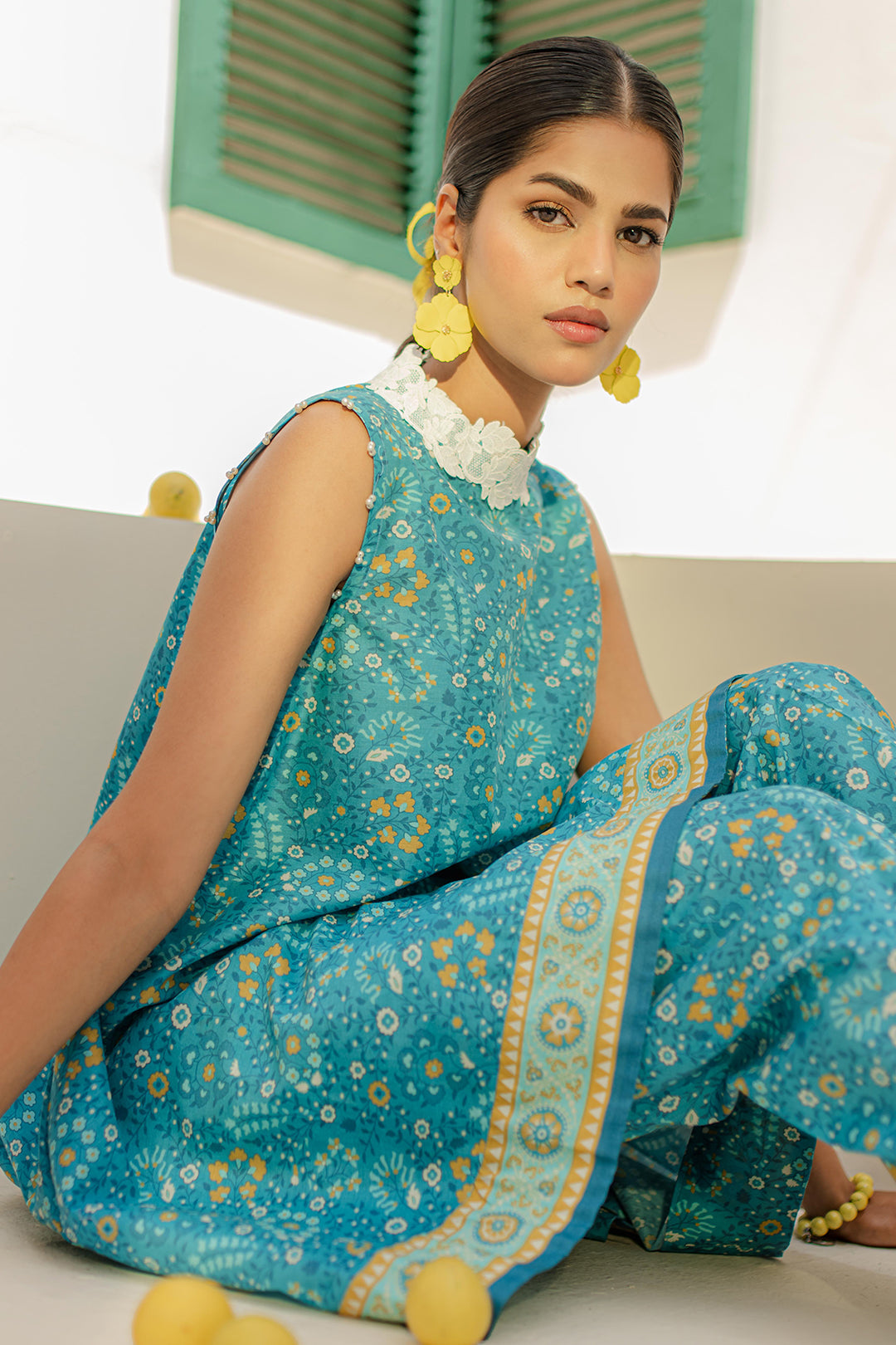 Zellbury | Unstitched 2 Piece Cambric | Shirt Shalwar - 0103