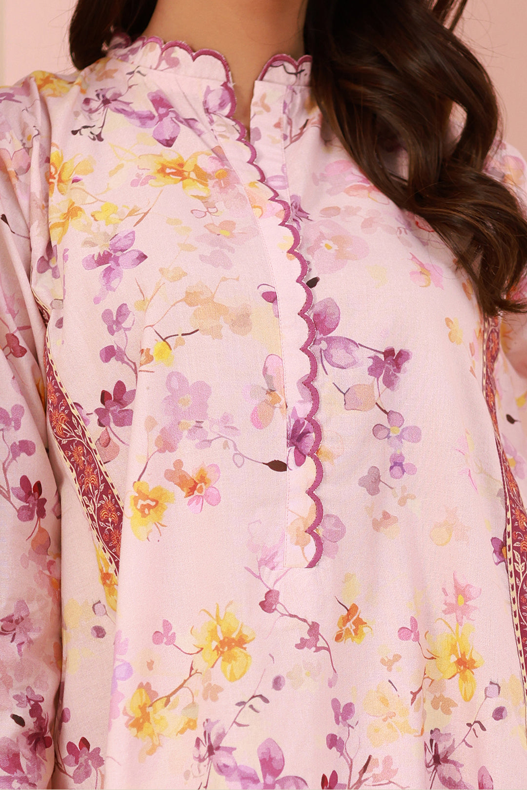 Zellbury | Unstitched 2 Piece Cambric | Shirt Shalwar - 0610