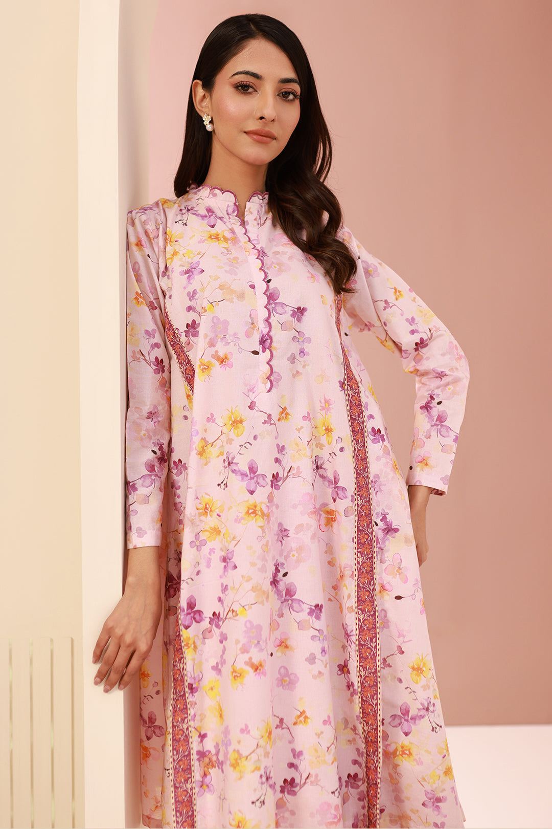 Zellbury | Unstitched 2 Piece Cambric | Shirt Shalwar - 0610
